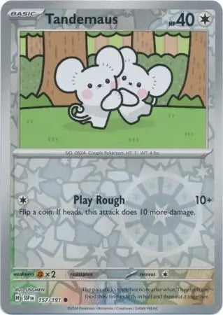 Tandemaus 157/191 (SV08: Surging Sparks)  - Reverse Holofoil | Good Games Adelaide SA
