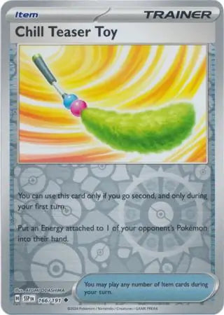 Chill Teaser Toy 166/191 (SV08: Surging Sparks)  - Reverse Holofoil | Good Games Adelaide SA