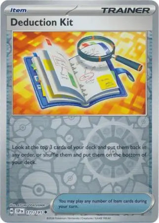 Deduction Kit 171/191 (SV08: Surging Sparks)  - Reverse Holofoil | Good Games Adelaide SA