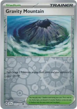 Gravity Mountain 177/191 (SV08: Surging Sparks)  - Reverse Holofoil | Good Games Adelaide SA