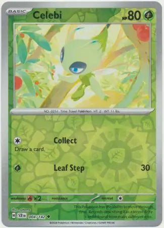 Celebi 004/142 (SV07: Stellar Crown)  - Reverse Holofoil | Good Games Adelaide SA