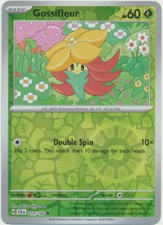 Gossifleur 010/142 (SV07: Stellar Crown)  - Reverse Holofoil | Good Games Adelaide SA