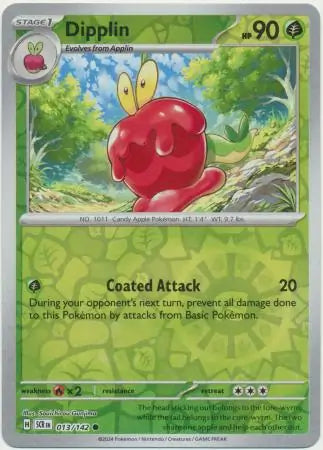Dipplin 013/142 (SV07: Stellar Crown)  - Reverse Holofoil | Good Games Adelaide SA