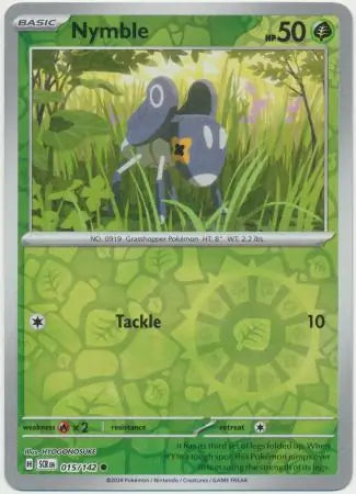 Nymble 015/142 (SV07: Stellar Crown)  - Reverse Holofoil | Good Games Adelaide SA