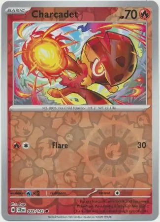 Charcadet 029/142 (SV07: Stellar Crown)  - Reverse Holofoil | Good Games Adelaide SA
