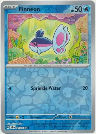 Finneon 035/142 (SV07: Stellar Crown)  - Reverse Holofoil | Good Games Adelaide SA