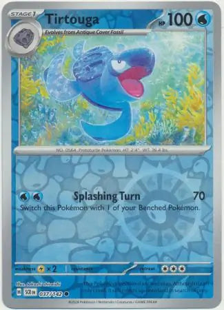 Tirtouga 037/142 (SV07: Stellar Crown)  - Reverse Holofoil | Good Games Adelaide SA