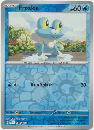 Froakie 039/142 (SV07: Stellar Crown)  - Reverse Holofoil | Good Games Adelaide SA