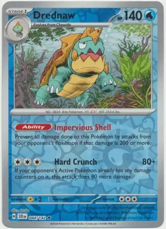 Drednaw 044/142 (SV07: Stellar Crown)  - Reverse Holofoil | Good Games Adelaide SA