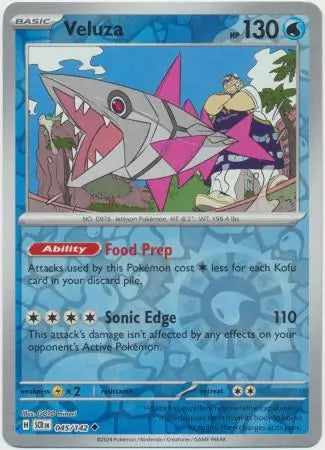 Veluza 045/142 (SV07: Stellar Crown)  - Reverse Holofoil | Good Games Adelaide SA