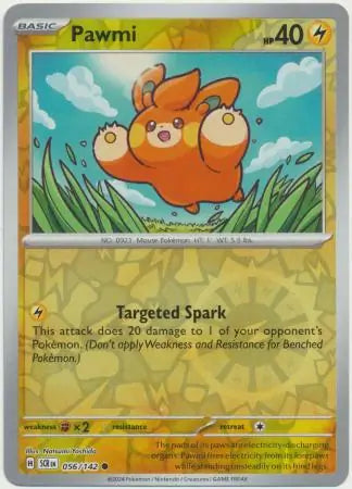 Pawmi 056/142 (SV07: Stellar Crown)  - Reverse Holofoil | Good Games Adelaide SA