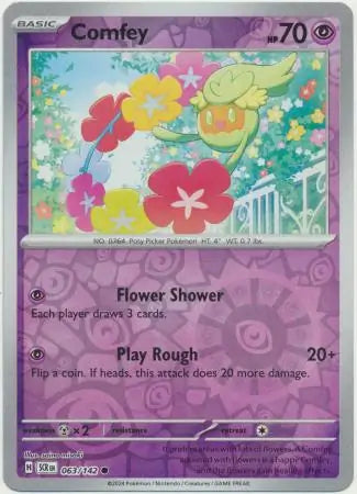 Comfey 063/142 (SV07: Stellar Crown)  - Reverse Holofoil | Good Games Adelaide SA