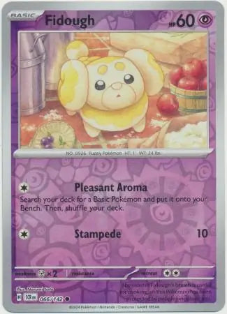 Fidough 066/142 (SV07: Stellar Crown)  - Reverse Holofoil | Good Games Adelaide SA