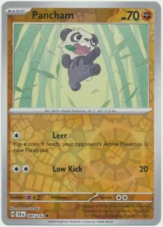 Pancham 085/142 (SV07: Stellar Crown)  - Reverse Holofoil | Good Games Adelaide SA