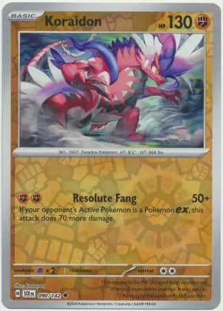Koraidon 090/142 (SV07: Stellar Crown)  - Reverse Holofoil | Good Games Adelaide SA