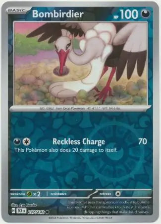 Bombirdier 097/142 (SV07: Stellar Crown)  - Reverse Holofoil | Good Games Adelaide SA