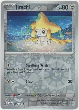 Jirachi 098/142 (SV07: Stellar Crown)  - Reverse Holofoil | Good Games Adelaide SA