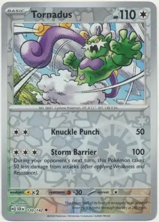 Tornadus 120/142 (SV07: Stellar Crown)  - Reverse Holofoil | Good Games Adelaide SA