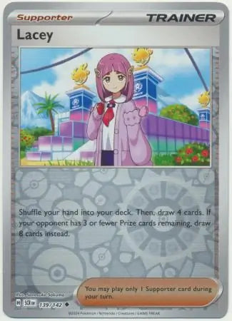 Lacey 139/142 (SV07: Stellar Crown)  - Reverse Holofoil | Good Games Adelaide SA