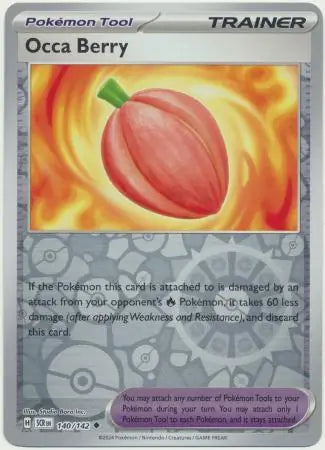 Occa Berry 140/142 (SV07: Stellar Crown)  - Reverse Holofoil | Good Games Adelaide SA