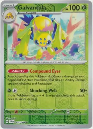 Galvantula 002/064 (SV: Shrouded Fable)  - Reverse Holofoil | Good Games Adelaide SA
