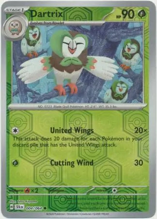 Dartrix 004/064 (SV: Shrouded Fable)  - Reverse Holofoil | Good Games Adelaide SA