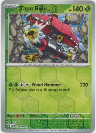 Tapu Bulu 006/064 (SV: Shrouded Fable)  - Reverse Holofoil | Good Games Adelaide SA