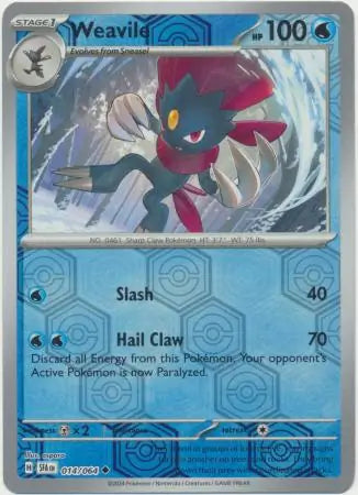 Weavile 014/064 (SV: Shrouded Fable)  - Reverse Holofoil | Good Games Adelaide SA