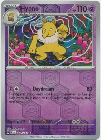 Hypno 017/064 (SV: Shrouded Fable)  - Reverse Holofoil | Good Games Adelaide SA