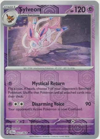 Sylveon 022/064 (SV: Shrouded Fable)  - Reverse Holofoil | Good Games Adelaide SA