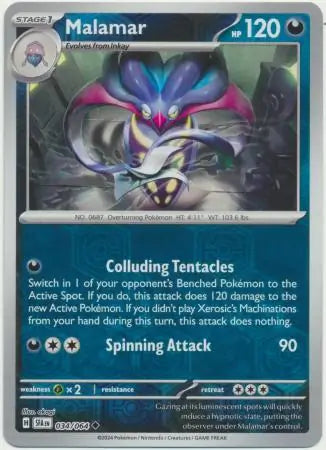 Malamar 034/064 (SV: Shrouded Fable)  - Reverse Holofoil | Good Games Adelaide SA