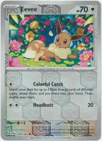 Eevee 050/064 (SV: Shrouded Fable)  - Reverse Holofoil | Good Games Adelaide SA