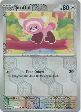 Stufful 052/064 (SV: Shrouded Fable)  - Reverse Holofoil | Good Games Adelaide SA