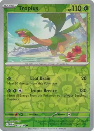 Tropius 007/193 (SV02: Paldea Evolved)  - Reverse Holofoil | Good Games Adelaide SA