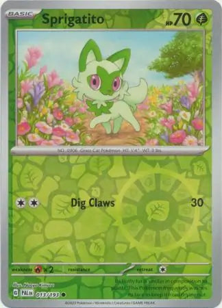 Sprigatito 013/193 (SV02: Paldea Evolved)  - Reverse Holofoil | Good Games Adelaide SA