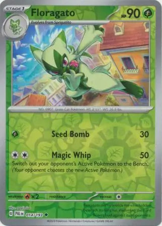 Floragato 014/193 (SV02: Paldea Evolved)  - Reverse Holofoil | Good Games Adelaide SA