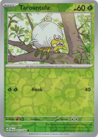 Tarountula 017/193 (SV02: Paldea Evolved)  - Reverse Holofoil | Good Games Adelaide SA