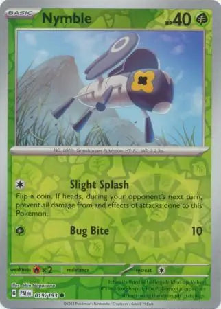 Nymble 019/193 (SV02: Paldea Evolved)  - Reverse Holofoil | Good Games Adelaide SA