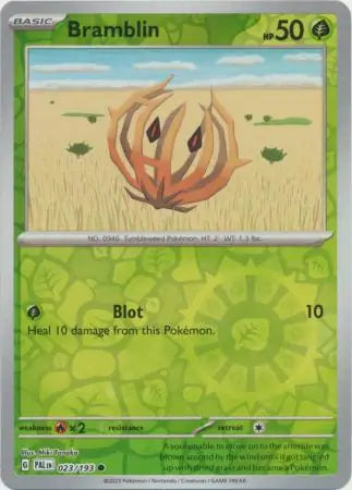 Bramblin 023/193 (SV02: Paldea Evolved)  - Reverse Holofoil | Good Games Adelaide SA