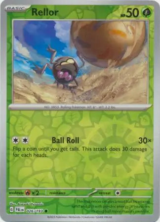 Rellor 026/193 (SV02: Paldea Evolved)  - Reverse Holofoil | Good Games Adelaide SA
