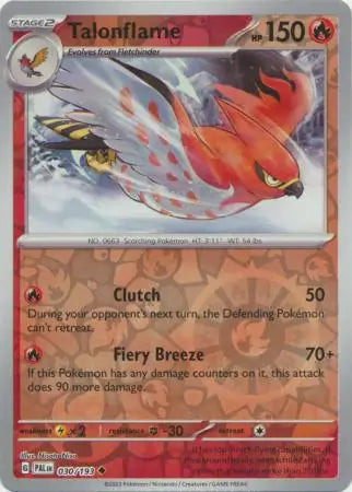 Talonflame 030/193 (SV02: Paldea Evolved)  - Reverse Holofoil | Good Games Adelaide SA