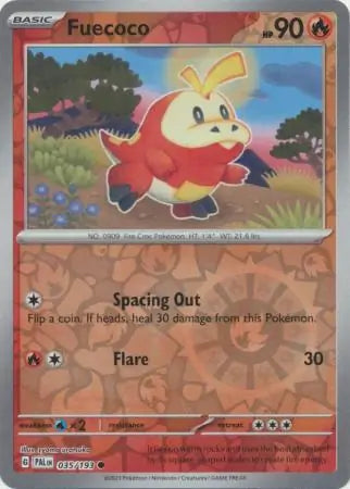 Fuecoco 035/193 (SV02: Paldea Evolved)  - Reverse Holofoil | Good Games Adelaide SA