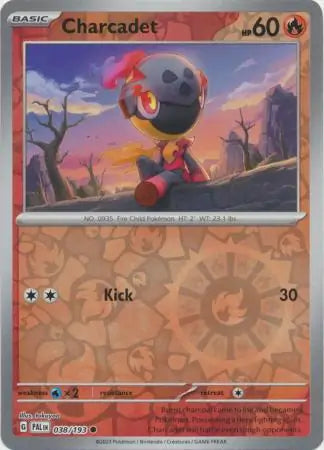 Charcadet 038/193 (SV02: Paldea Evolved)  - Reverse Holofoil | Good Games Adelaide SA