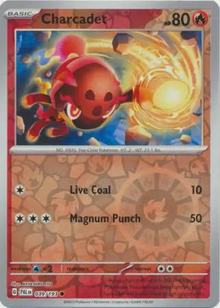 Charcadet 039/193 (SV02: Paldea Evolved)  - Reverse Holofoil | Good Games Adelaide SA