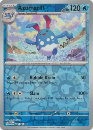 Azumarill 045/193 (SV02: Paldea Evolved)  - Reverse Holofoil | Good Games Adelaide SA