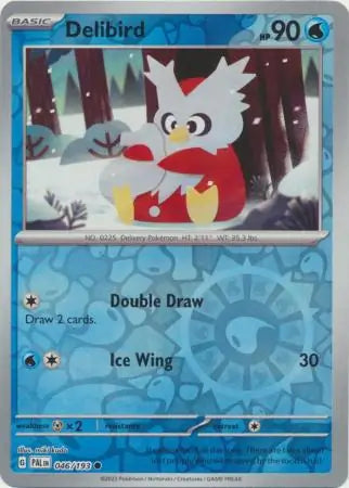 Delibird 046/193 (SV02: Paldea Evolved)  - Reverse Holofoil | Good Games Adelaide SA