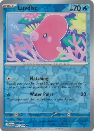 Luvdisc 047/193 (SV02: Paldea Evolved)  - Reverse Holofoil | Good Games Adelaide SA