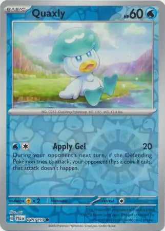 Quaxly 049/193 (SV02: Paldea Evolved)  - Reverse Holofoil | Good Games Adelaide SA
