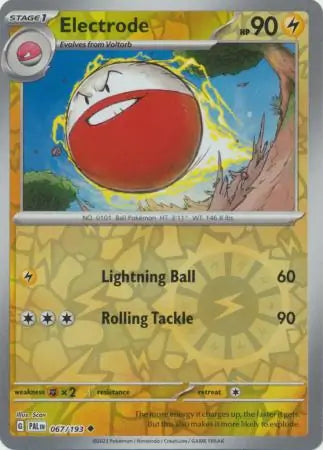 Electrode 067/193 (SV02: Paldea Evolved)  - Reverse Holofoil | Good Games Adelaide SA