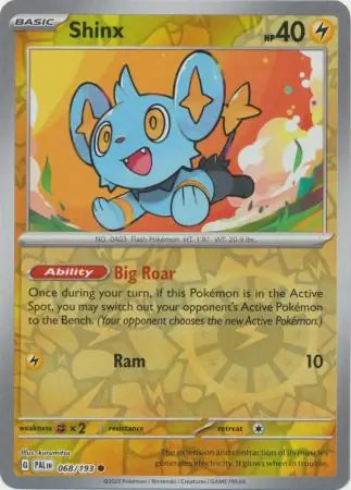 Shinx 068/193 (SV02: Paldea Evolved)  - Reverse Holofoil | Good Games Adelaide SA